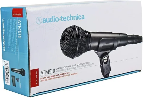 Vista 8 de (4) Audio Technica Dynamic Podcasting Podcast Micrófonos+Soportes+Filtros Pop