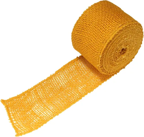 Vista 18 de JubileeYarn - Cinta de yute de arpillera para manualidades, 3 pulgadas x 10 yardas, color negro, 1 rollo