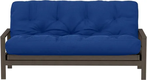 Vista 20 de Nuevo reemplazo del colchón del futón con cubierta lisa, bobina con bolsillos, espuma viscoelástica/resortes internos, Algodón, Marino