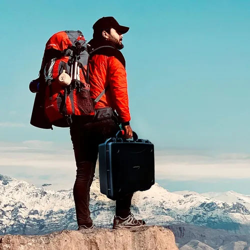 Vista 8 de FPVtosky Funda profesional para DJI FPV resistente al agua para combo de dron DJI FPV lentes V2 controlador de movimiento y otros accesorios