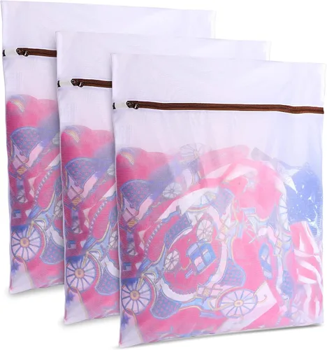 Vista 10 de GOGOODA - 2 bolsas de malla para lavandería multiusos, para zapatos, tenis, zapatos planos, etc