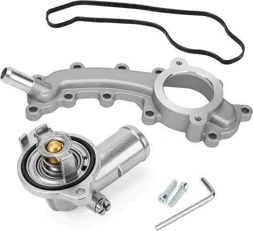 Vista 13 de 12622316 Conjunto de Termostato y Carcasa de Refrigerante de Motor Compatible con 2004-2012 CHEVROLET COLORADO, 2004-2012 GMC CANYON, 2006-2010