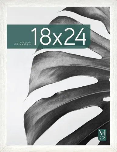 Vista 56 de MCS Studio Gallery Marco para Póster de 16x24 Pulgadas, Veta de Madera Negra, Madera Diseñada, Colgado Vertical y Horizontal en Pared, Marco Grande