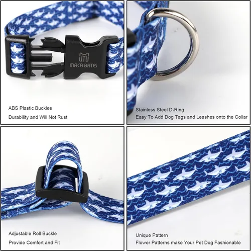 Vista 42 de Maca Bates - Collar de primavera para perro con diseño de flores, para niñas y niños, hembra, macho, para Perros, Chihuahua, Pitbull, regalo