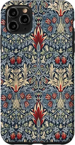 Vista 13 de William Morris Snakeshead Wallpaper Art Deco Nouveau Case for iPhone 16