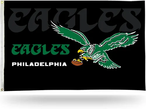 Vista 45 de Rico Industries Bandera estándar de la NFL de 3 x 5 pies, de una sola cara, para interior o exterior, decoración del hogar