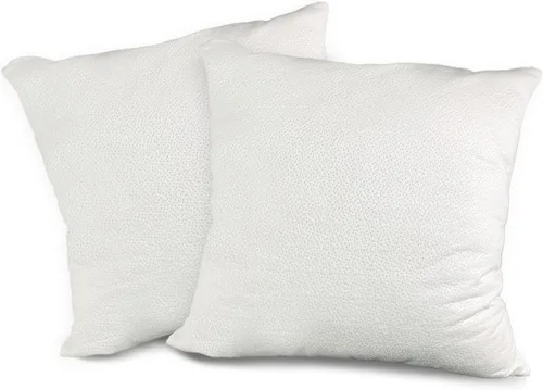 Vista 2 de Protectores de almohada impermeables de tamaño europeo (juego de 2) Fundas de almohada cuadradas europeas de 26 x 26 pulgadas de viscosa de bambú