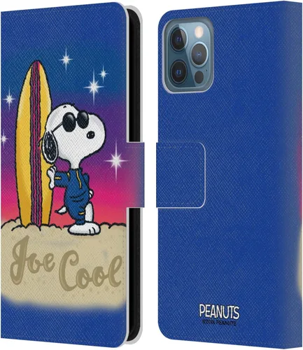 Vista 111 de Head Case Designs Funda de piel con licencia oficial de Peanuts Beach Surf Snoopy Boardwalk Airbrush compatible con Apple iPhone 11