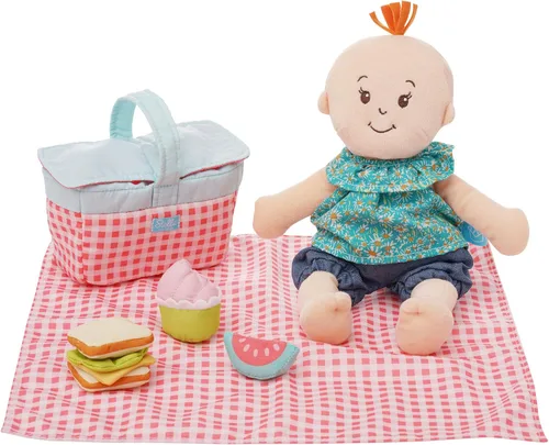 Vista 4 de Manhattan Toy Stella Collection Picnic - Juego de 5 piezas para muñecas Stella de 12 y 15 pulgadas