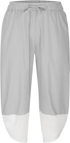 Vista 4 de Patchwork Pants for Men Comfy Loose Fit Capri Pant Stylish Quick Dry Fall Sweatpants Sport Gym Workout Joggers Jeans