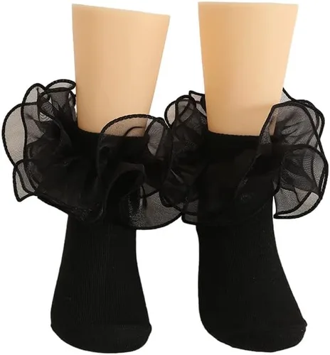 Vista 7 de Toptim Newborn Baby-girls Socks and Bow Infant Toddler Ankle Socks