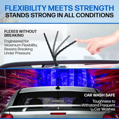 Vista 4 de Antena para Dodge Avenger, Dart, Durango, Journey, Nitro Fiat 500 Jeep Compass, Cherokee, Grand Cherokee, Liberty, Renegade Chrysler 200