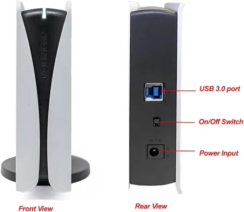 Vista 5 de Avolusion PRO-5Y Series 10TB USB 3.0 Disco duro externo para PC de escritorio WindowsOS / portátil (blanco) (renovado)