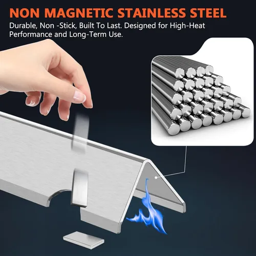 Vista 3 de Genesis ii - Barras aromatizantes Genesis ii y deflector de calor Genesis II para Weber Genesis II 300 /LX 300, Genesis ii E-310 E-315 S-335