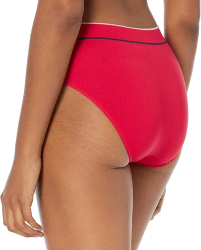 Vista 2 de Tommy Hilfiger Calzones de ropa interior sin costuras con logotipo de bikini para mujer