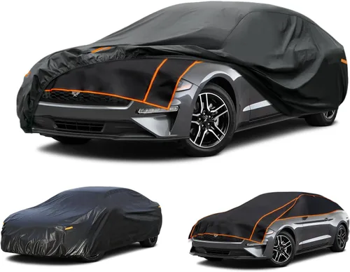 Vista 8 de Kayme Cubierta Protectora contra Granizo para Automóvil, Cubierta Completa para Automóvil Anti-Granizo Multicapa Engrosada, Impermeable