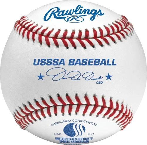 Rawlings | USSSA Baseballs | Tournament Grade | ROLBUSSSA | Youth/14U | 12 Count