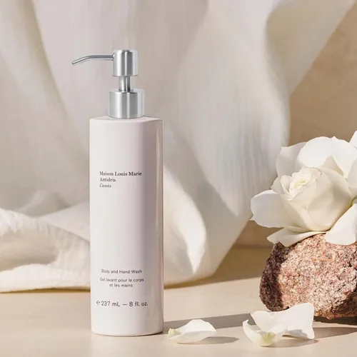 Vista 6 de Bomba dispensadora de jabón de acero inoxidable, diseño moderno, paquete de 2 (cepillo de acero)