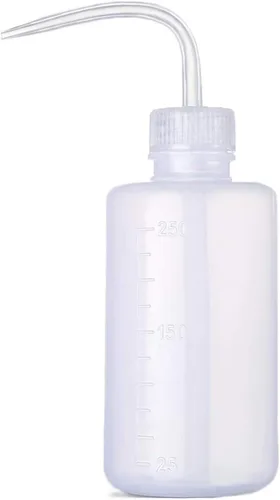 BEADNOVA Botella exprimible para regar plantas, 8.5 fl oz, 8 onzas, botella pequeña de plástico exprimible para regar plantas de interior suculentas