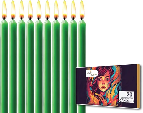 Vista 38 de Juego de 20 velas cónicas de color sólido, velas de cera de parafina sin goteo de 4 pulgadas con mecha de algodón, ideal para bodas, shabat