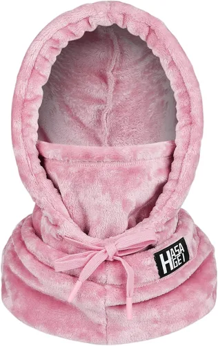 Máscara de esquí para mujer, pasamontañas, para mujeres, hombres, resistente al viento, capucha térmica, calentador de cuello de invierno con felpa