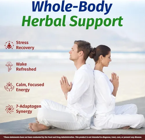 Vista 6 de Adrenal Support – Suplemento controlador de cortisol - Vegetariano