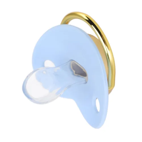 Vista 5 de Baby Pacifier, Baby Pacifier for 6 to 18 Months Baby Soft Touch Silicone Bling Baby Pacifier Anti Static Newborn Pacifiers for Home (Blue) Pacifiers