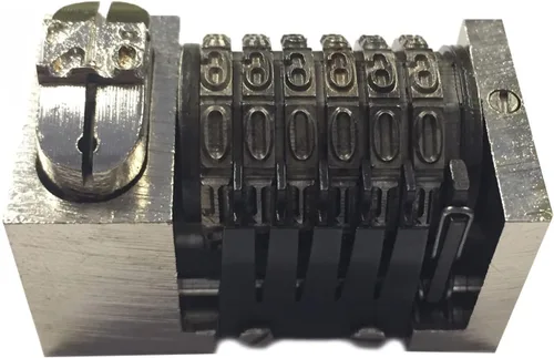 Vista 4 de Máquina de numeración de 6 dígitos de Heidelberg Molino de viento de tipografía hacia atrás