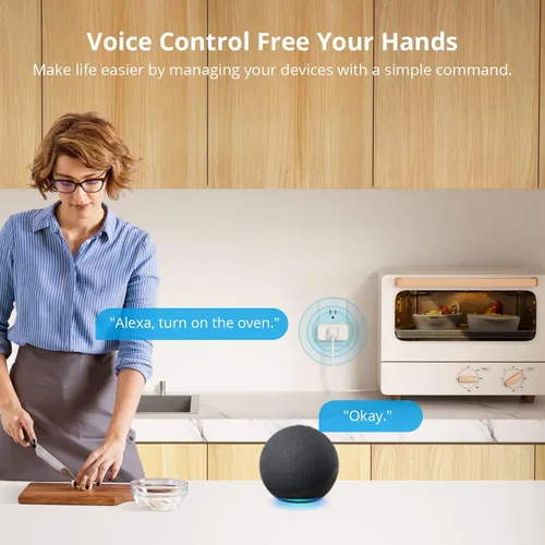 Vista 4 de SONOFF Enchufe inteligente Zigbee con certificado ETL, toma S40 Lite de 15 A, repetidor Zigbee, funciona con SmartThings y Yaxa Echo Plus, se