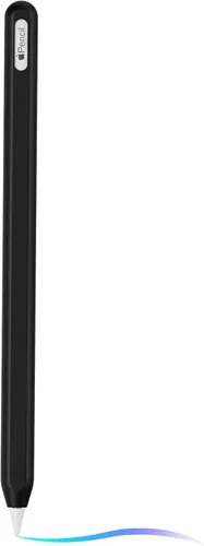 Vista 21 de Funda ultra delgada de silicona compatible con Apple Pencil de 2ª generación, funda protectora de silicona para iPad Pro de 11/12.9 pulgadas 2018