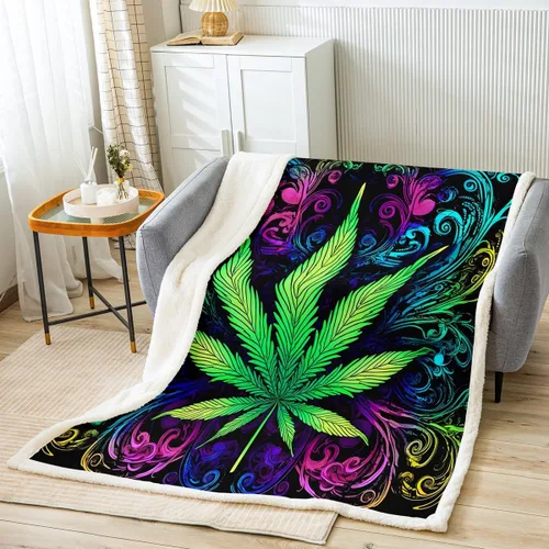 Vista 20 de Feelyou Manta con patrón de sushi de forro polar de estilo japonés para sofá, sofá de viaje, para adolescentes, manta sherpa con temática