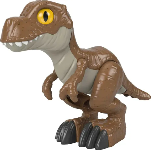 Jurassic World Fisher-Price Imaginext Camp Cretaceous T.rex XL, figura de dinosaurio extragrande para niños preescolares de 3 a 8 años
