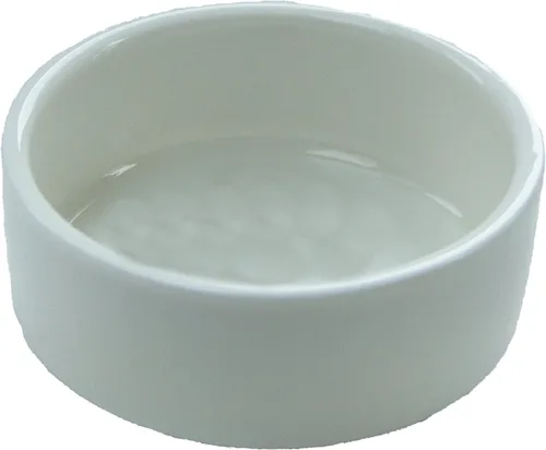 Vista 3 de American Metalcraft Portavelas de porcelana (4 unidades), redondo, blanco, PSLT17