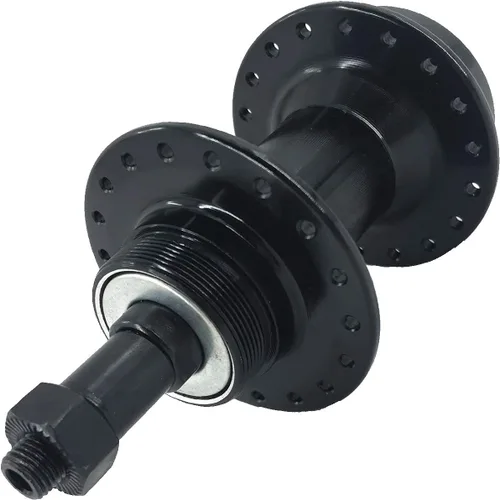 Vista 9 de Parte de rueda de bicicleta cubo de bicicleta, cubo de bicicleta 3/8 x 14G x 36 H x 3.937 in x 5.354 in, liberación rápida, aluminio, un par, 4.29