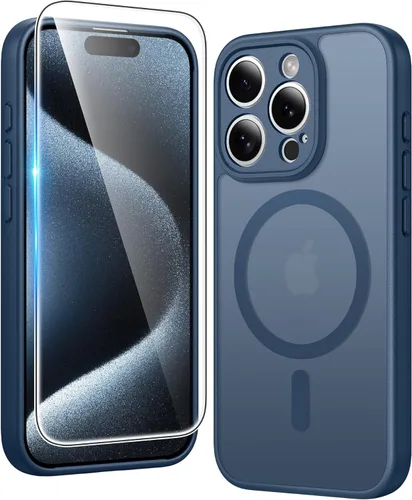 Vista 312 de FNTCASE para iPhone Air Case Clear: Fundas magnéticas para teléfono con protector de pantalla a prueba de caídas, compatibles con Magsafe, delgadas