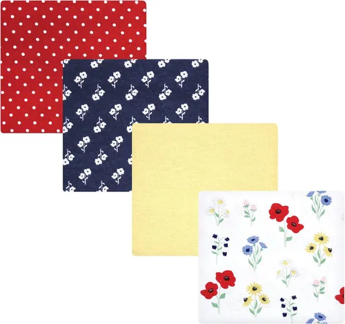 Vista 18 de Hudson Baby Unisex Baby Cotton Flannel Receiving Blankets, Christmas Scene, One Size (Pack of 2)