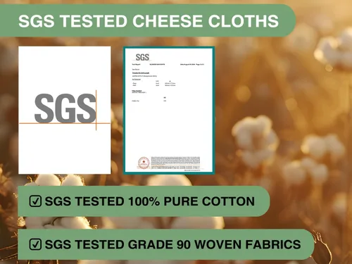 Vista 2 de Olicity Paños de queso, grado 90, 45 pies cuadrados, paño de queso reutilizable con bordes cerrados, gasa de algodón sin blanquear para colar, tela