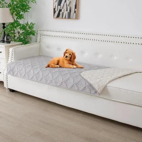 Vista 42 de Manta impermeable para perro, 30 x 30 pulgadas, fundas de sofá para mascotas pequeñas para sofá, silla, cama, protector de muebles de perros