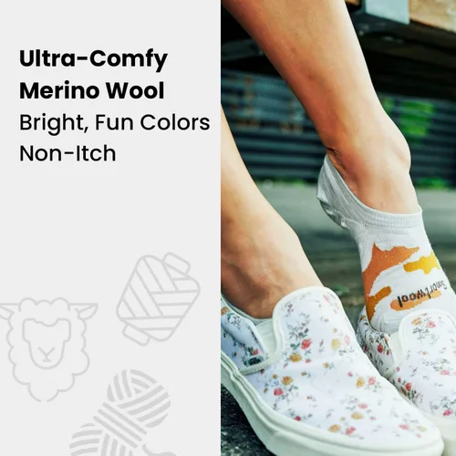 Vista 3 de Smartwool Calcetines de tobillo bajo a rayas acolchadas para correr para mujer