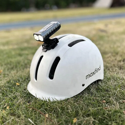 Vista 7 de Skateboard Lights, 600 Lumens USB Rechargeable LED for Electric Longboard, Scooter, Helmet & Bike, Metal Quick-Release Mount, IPX7 Waterproof for