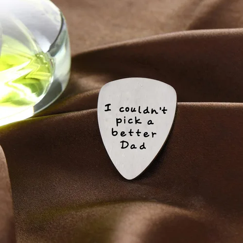 Vista 2 de Púa para guitarra "I Couldn't Pick a Better Dad", regalos para papá