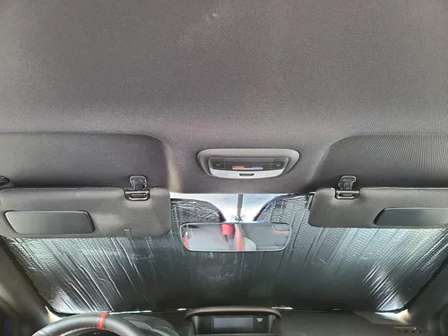 Vista 6 de AutoTech Zone Parasol para Chevrolet Spark Hatchback 2010-2015, parasol de ajuste personalizado