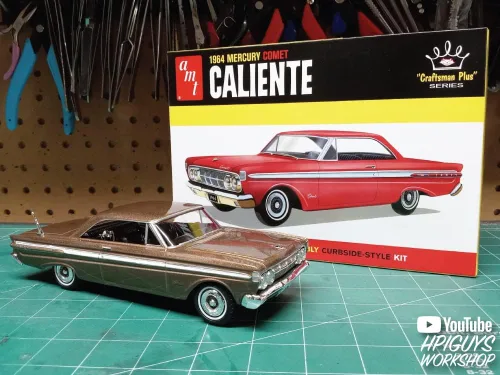 Vista 5 de AMT 1964 Mercury Comet Craftsman Plus Series 1:25 Kit de modelo a escala