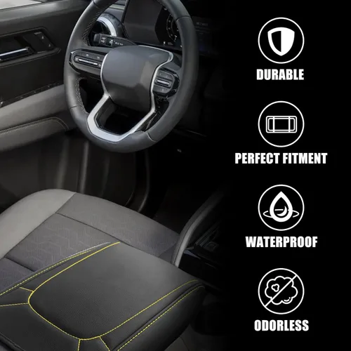 Vista 269 de Muslogy Funda para reposabrazos de consola central apta para Chevy Silverado/Tahoe y GMC Sierra/Yukon 2007-2013, cómoda almohadilla