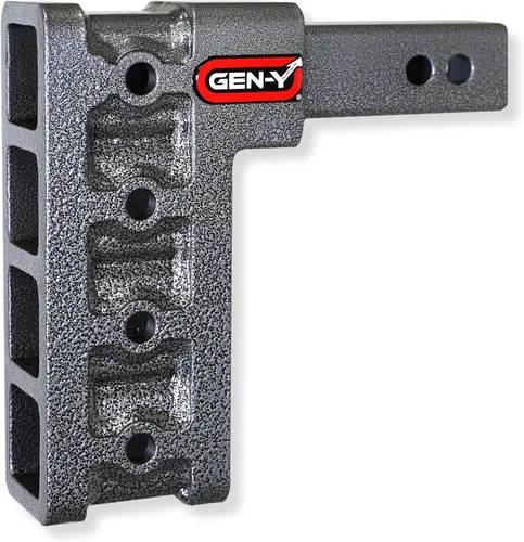 Vista 9 de Gancho dual para receptor de descarga 300 Series 2" Clase IV 10K, ajuste dual de posición de remolque, incluye dos ganchos de 5/8 pulgadas