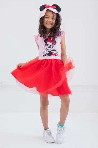Vista 2 de Disney Minnie Mouse Lilo & Stitch - Vestido de tul de malla para niñas pequeñas a grandes