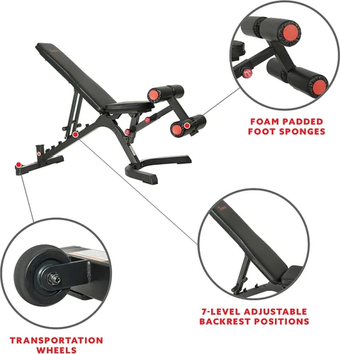 Vista 9 de Sunny Health & Fitness Power Zone - Jaula de potencia