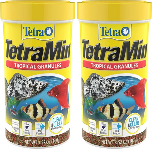 Vista 11 de Tetra TetraMin - Gránulos tropicales de 3.52 onzas, alimento para peces nutricionalmente equilibrado