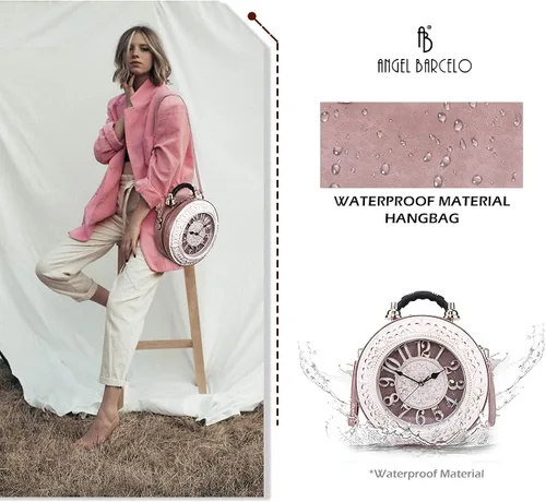 Vista 7 de Angel Barcelo Bolso cruzado y bolsos para mujer, bolso de hombro de moda para mujer