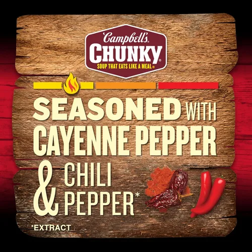 Vista 31 de Campbell's Chunky - Sopa de pollo al estilo tailandés con arroz y verduras, 18.6 onzas, paquete de 12